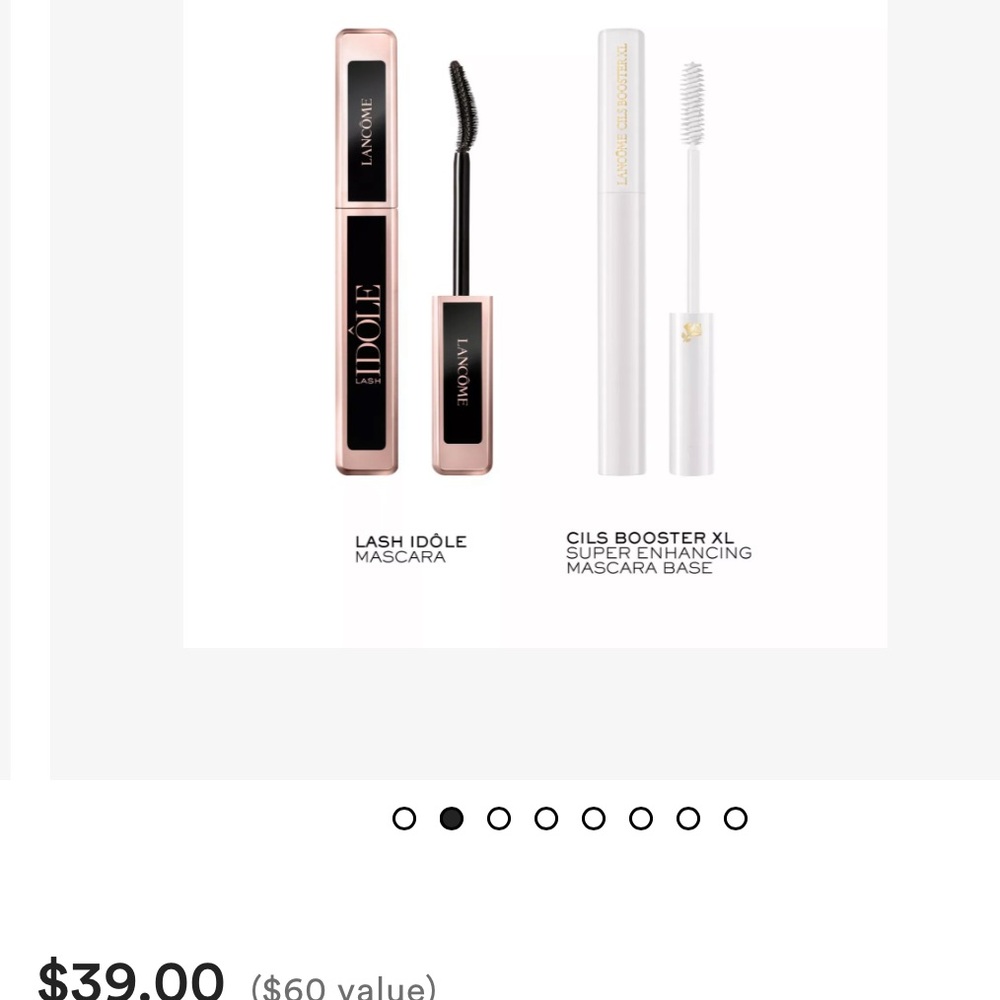 Lancôme Lash Idôle Black & Booster XL Mascara - Picture 2 of 6